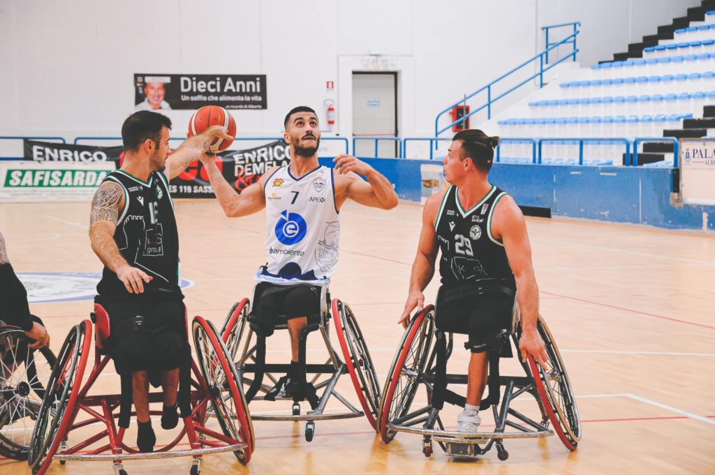 Basket in carrozzina, Final Four di Coppa Italia per l’Asinara Waves