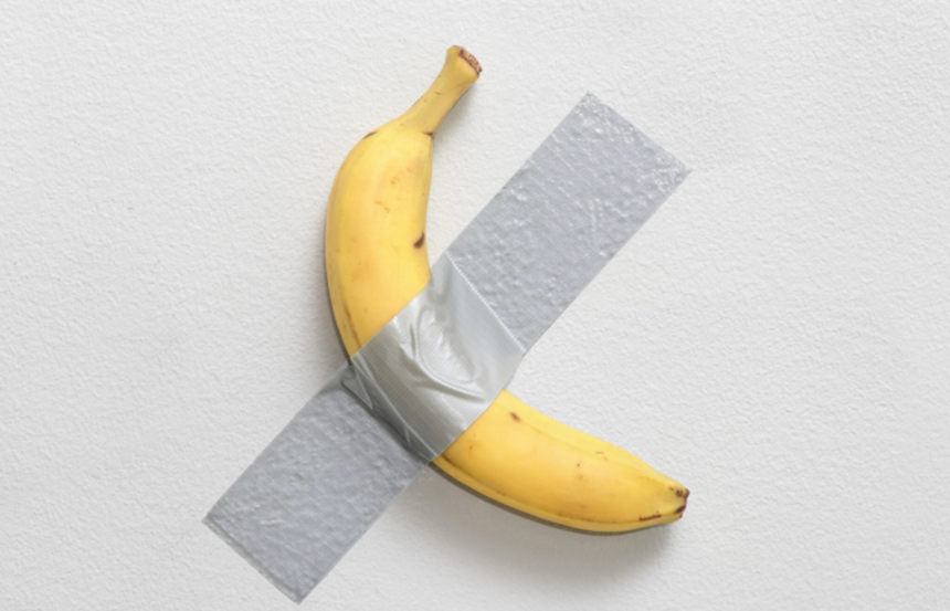 La banana di Cattelan